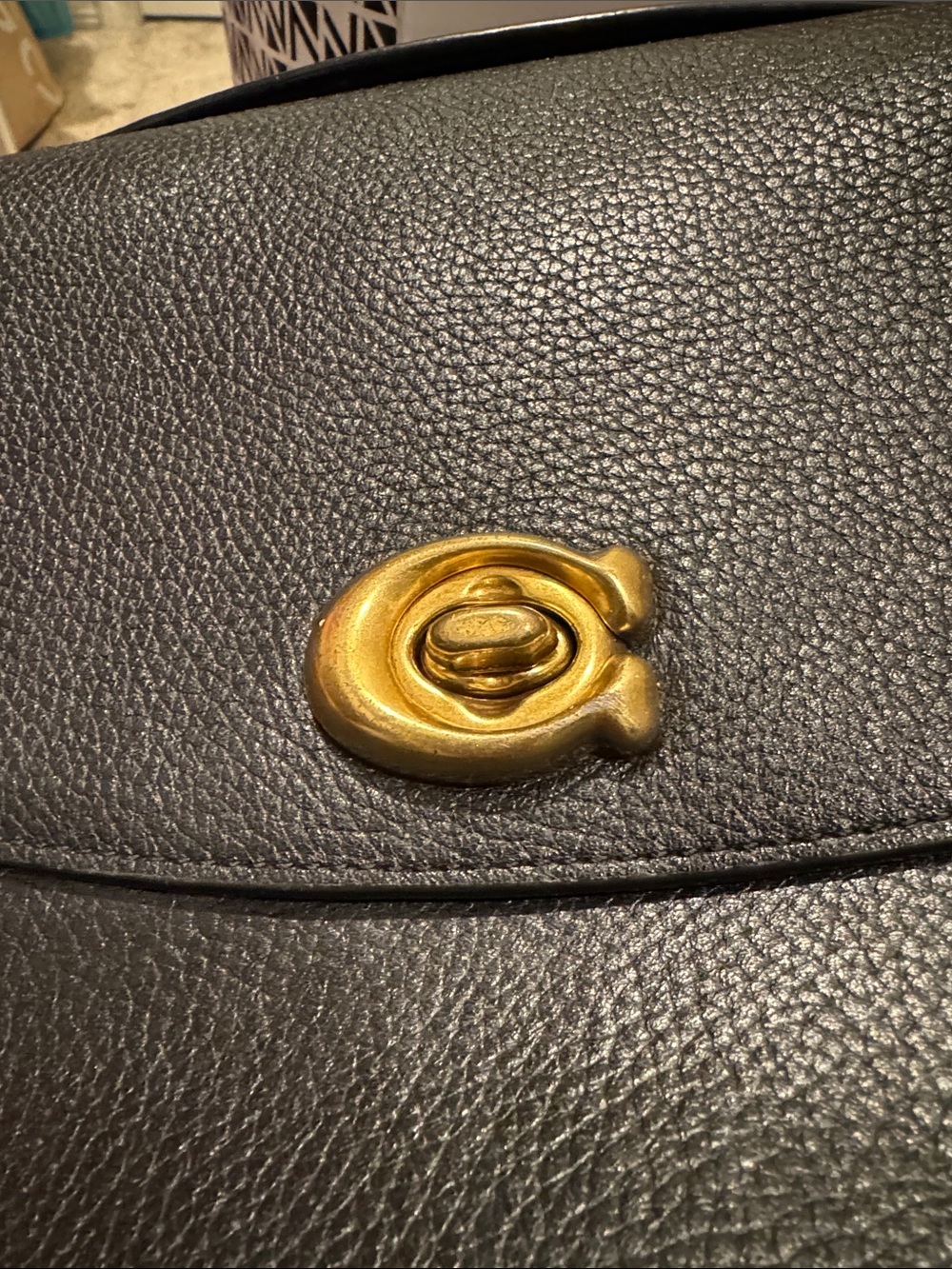 Coach Cassie Crossbody black leather - Picture 13 of 14